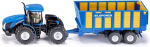 New Holland traktorius su siloso priekaba - SIKU - skalė 1/50