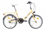 Sulankstomas dviratis Bottari Roma 20", geltonas