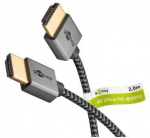 Plonas Hdmi laidas 4k/60hz su Ethernet, didelis duomenų perdavimas