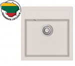 Dirbtinio granito plautuvė HELIKA Tesa SQT100W