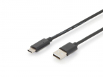 Assmann AK-300148-030-S, USB-C/USB-A,. 3 m