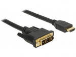 Delock 85583, HDMI/DVI-D, 1.5 m