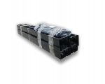 Plastikinių bortų juodų 8 cm auk&scaron;čio (12 vnt) ir plastikinių vinių (30 vnt) komplektas