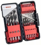 Bosch Pointteq Hss grąžtų rinkinys metalui, 18 vnt.