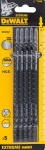 Dewalt pjūklelis siaurapjūkliui HCS180x155mm - DT2167, 5 vnt.