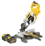 Akumuliatorinės pjovimo staklės Dewalt DCS777T2