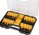 Frezų rinkinys DeWalt DT90017-QZ 22 vnt.
