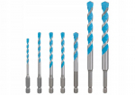 Bosch Hex-9 Multiconstruction 7 vnt. grąžtų rinkinys 4-12 mm