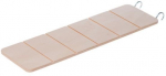 Medinės kopėčios/padėklas smulkiems graužikams Zolux Neo, rudas, 450x95x7 mm