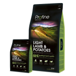 Profine Dog antsvorio turintiems &scaron;unims su ėriena ir bulvėmis Light Lamb & Potatoes, 3 kg