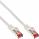InLine Patchcord S/FTP, PiMF, Cat.6, 250MHz, Halogen free, biały 2m (76902W)
