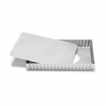 Forma tartai SILVER TOP i&scaron;imamu dugnu 21x21 cm, H2,5 cm