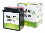 Akumuliatorius Fulbat YTX7L-BS, 6 Ah 85 A EN 12V