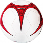 Futbolo kamuolys Avento Warp Speeder, 5 dydis, baltas/raudonas/juodas
