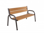 Suolas Patio Park Lux 170 cm, rudas/pilkas