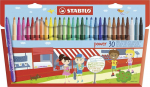 Stabilo flomasteriai Power, 30 spalvų