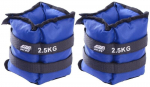 Svoriai rankoms ir kojoms Eb Fit, 2x2.5 kg