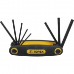 Raktai Topex T9-T40, 8vnt.