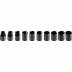 Neo Zestaw nasadek udarowych 6-kątnych 10-24mm 10szt. (12-101)