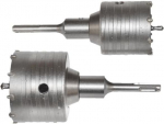 Awtools Karūniniai grąžtai betonui 65mm + 80mm, Sds Plus 100mm