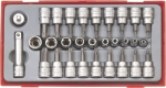 Teng Tools Torx 1/4" ir 3/8" 30 vnt. lizdų rinkinys