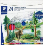 Staedtler pie&scaron;tukiniai dažai, 24 spalvos