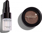 Makeup Revolution akių &scaron;e&scaron;ėliai Flawless Foils Overcome + pagrindas, 2 g