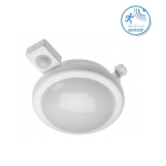 LED hermetinis &scaron;viestuvas DELTA su judesio davikliu, apvalus, LD-DELOR6WC-NB, GTV