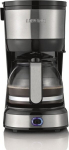 SEVERIN - Filtruotas kavos virimo aparatas - 4 puodeliai - 650W - Juodas/&scaron;lifuotas nerūdijantis plienas - 4808