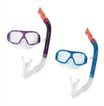 Nardymo rinkinys vaikams Bestway Hydro-Swim Pike, mėlynas/violetinis