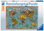 Dėlionė Ravensburger Drugelių pasaulis, 500 d., 15043