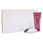Rinkinys Calvin Klein Euphoria: EDP moterims 100 ml + kūno losjonas 200 ml + miniatiūra