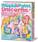 Kūrybinis magnetų gamybos rinkinys 4M Mould & Paint Unicorn