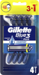 Vienkartinių skustuvų rinkinys Gillette Blue3 Comfort, 4 vnt