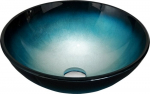 Stiklinis praustuvas Mexen Mira, Blue
