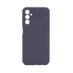 Connect Soft Touch silikoninis dėklas Samsung Galaxy A14 4G / A14 5G Tamsiai mėlynas
