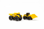 Žaislinis kranas su transporto priemonėmis Cat Little Machines Ground Crew, 83195