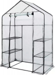 &Scaron;iltnamis 143x73x195 cm, Pvc plėvelė, metalinis rėmas