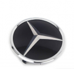 "Mercedes-Benz" juodos spalvos radiatoriaus grotelės su žvaigždės emblema originalus A1648880411