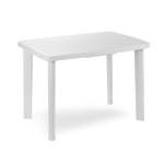 Stalas Faretto 102x68 cm, baltas