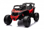 Elektromobilis vaikams ATV CAN-AM Maverick 4x200W raudonas