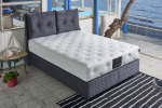 Čiužinys Visco Fusion 200x200 cm Double Size Memory Foam and Pocket Spring Luxury Soft Mattress