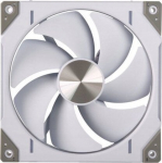 Au&scaron;intuvas D30 PWM reguliarus oro srautas D-RGB korpuso ventiliatorius 140 mm baltas, Phanteks