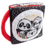 Sensorinė pliu&scaron;inė knygelė Panda Canpol Babies