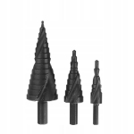 Pakopinių grąžtų rinkinys 3vnt., 4-32mm
