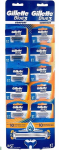 Skutimosi galvutės Gillette 3 Plus, 10 vnt., Gillette Mėlyna 3 Plius Patogumas Skutimosi Kepurė, 10 Vnt.