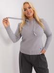 Megztinis moterims, pilkas, XL/XXL