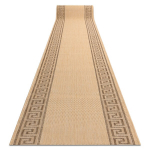 Kilimėliai sizalis FLOORLUX dizainas 20014 mais / kava 120 cm
