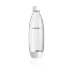 Sodastream PET Bottle Fuse (3 Bottles, 1L, black white) (2260748)