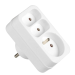 Tinklo skirstytuvas 2x Euro 2P + 1x 2P+0 3500W 230V VA0135 VAYOX
